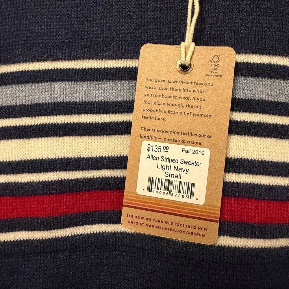 Marine Layer Striped Sweater
